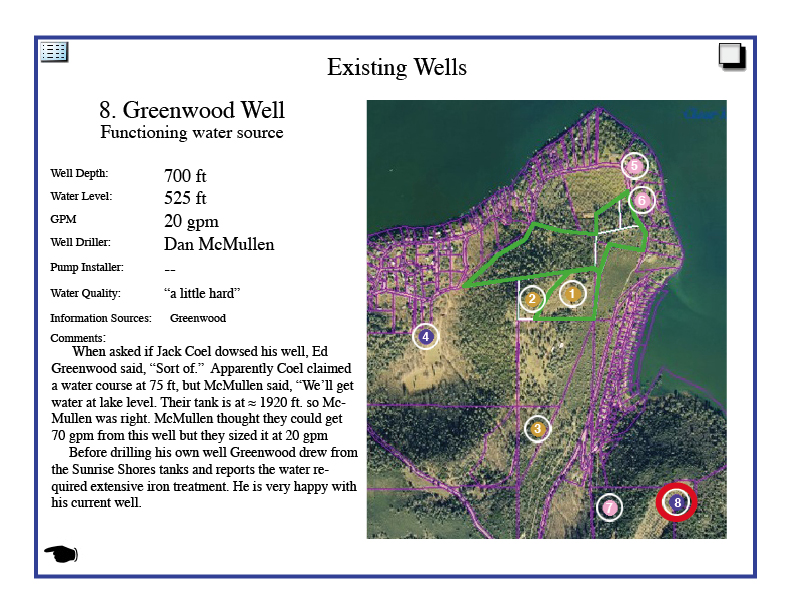 Existing Well Greenwood